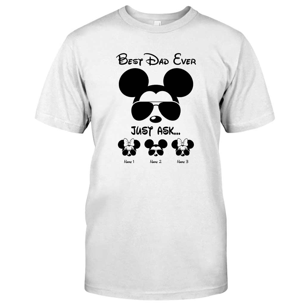 Personalized Mickey Mouse T-shirt & Hoodie Gift for Dad's Day T-shirt & Hoodie GradoCreations