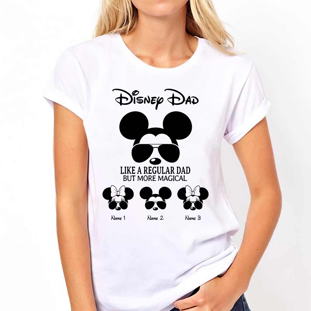 Personalized Magical Dad Mouse T-shirt & Hoodie Gift for Father's Day T-shirt & Hoodie GradoCreations
