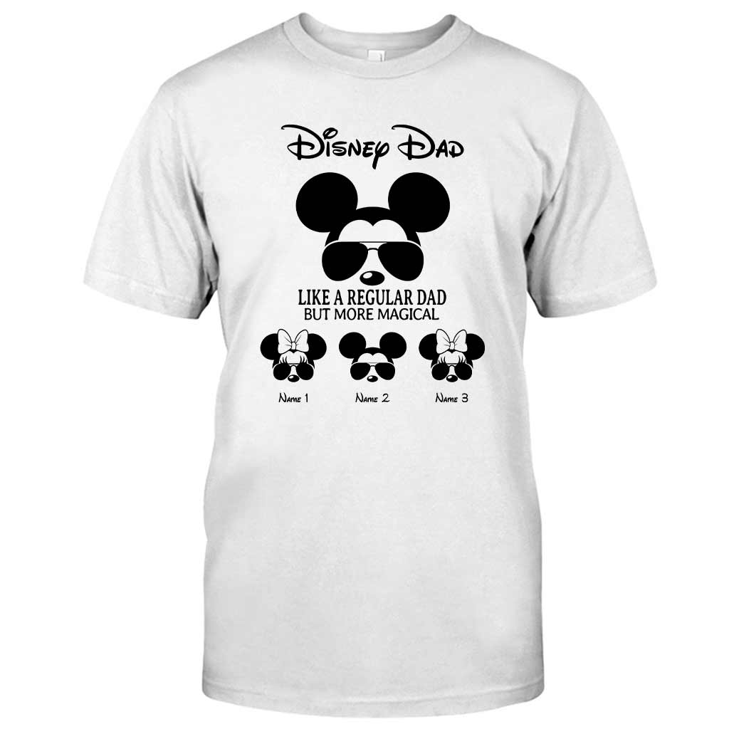 Personalized Magical Dad Mouse T-shirt & Hoodie Gift for Father's Day T-shirt & Hoodie GradoCreations