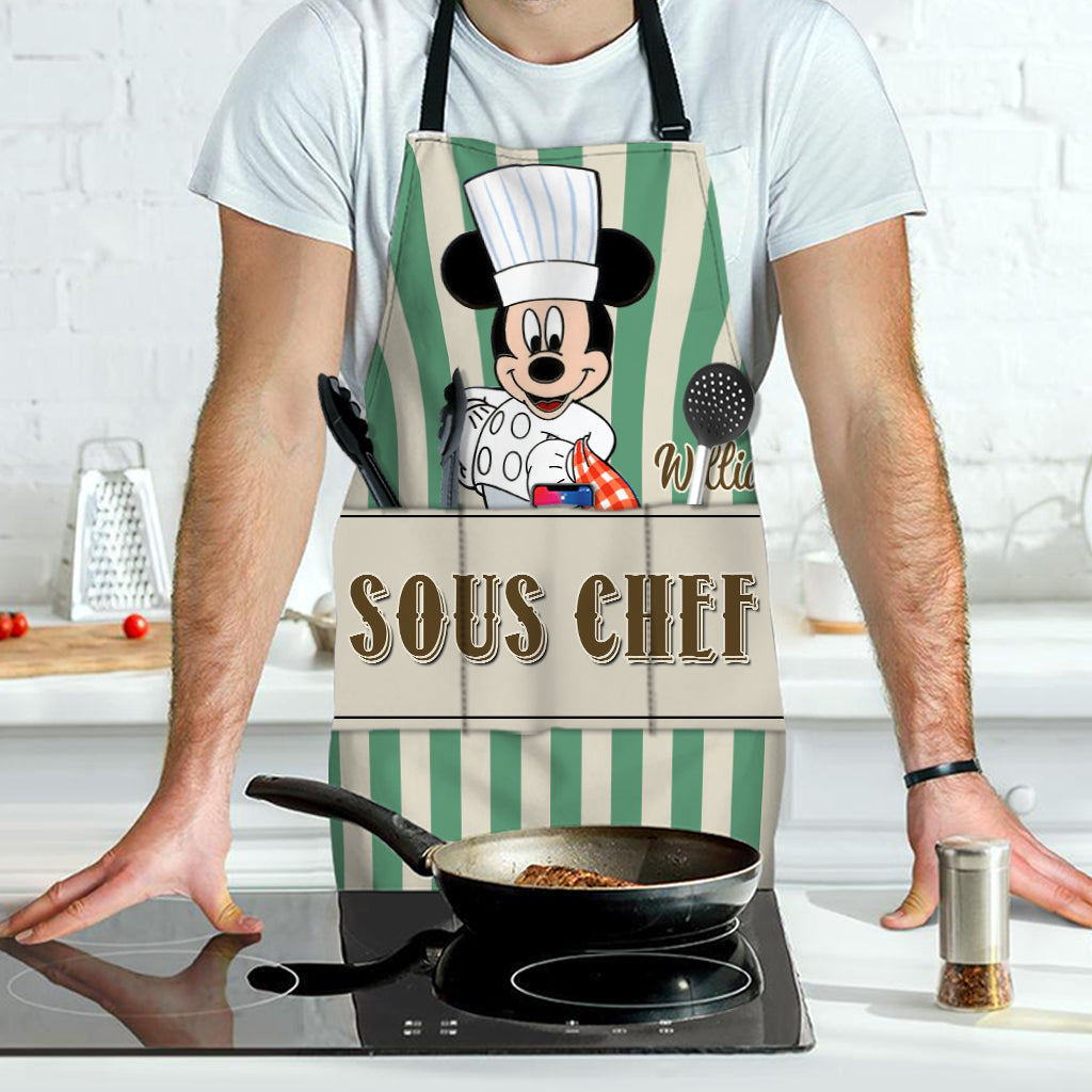 Personalized Head Chef Apron with Custom Name – Great Gift for Mom Apron GradoCreations