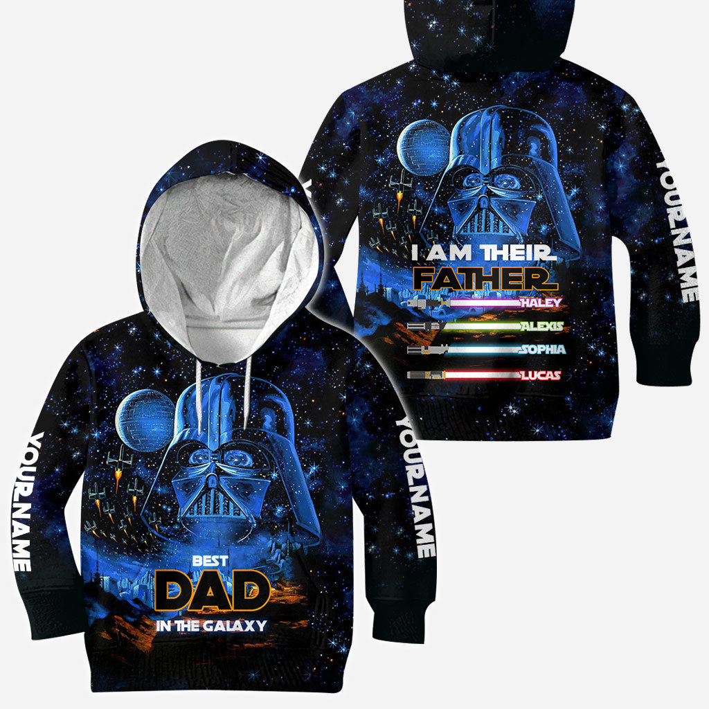 Personalized All-Over Print Hoodie Best Dad Gift for Father's Day All Over Shirt GradoCreations