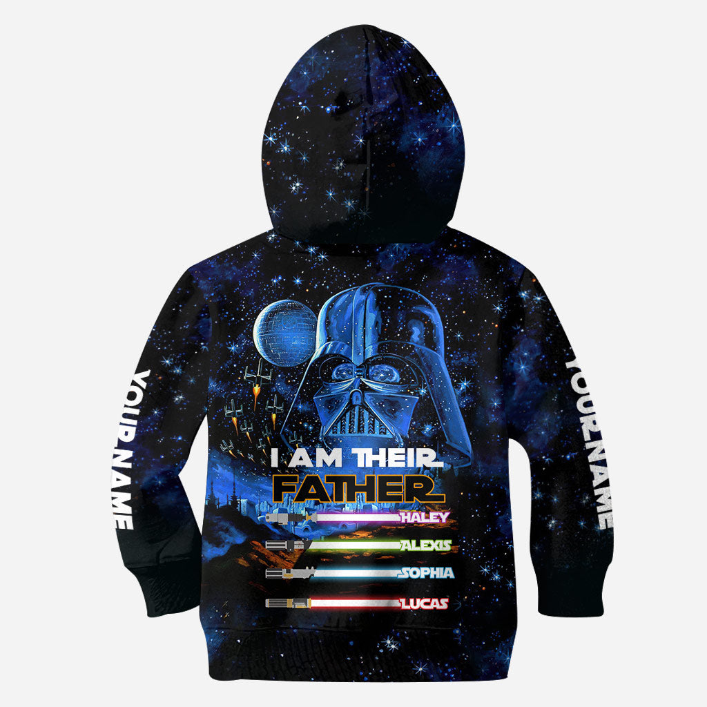Personalized All-Over Print Hoodie Best Dad Gift for Father's Day All Over Shirt GradoCreations