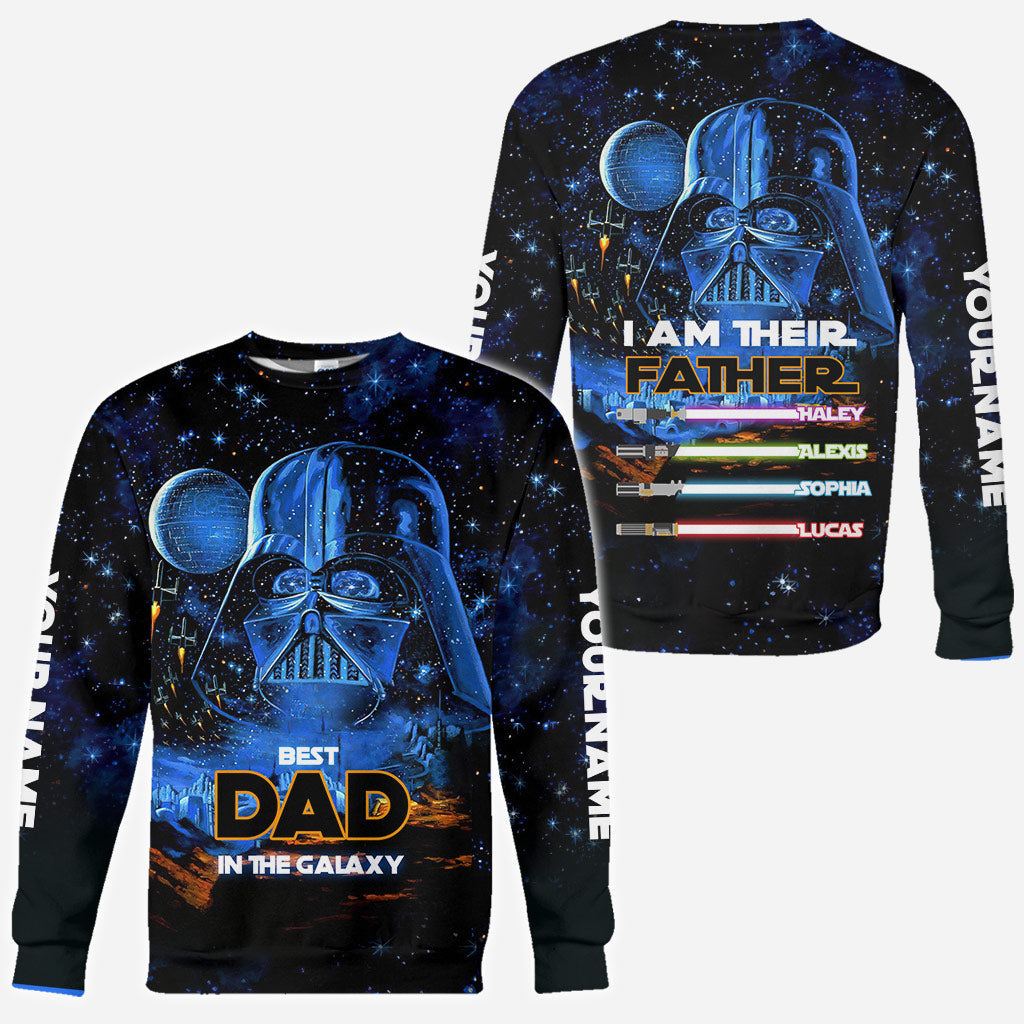 Personalized All-Over Print Hoodie Best Dad Gift for Father's Day All Over Shirt GradoCreations