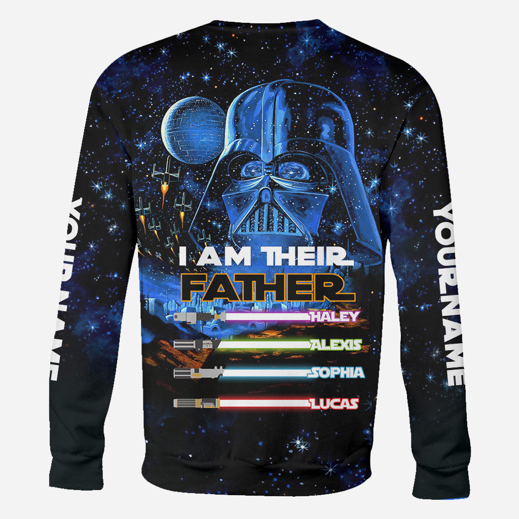 Personalized All-Over Print Hoodie Best Dad Gift for Father's Day All Over Shirt GradoCreations