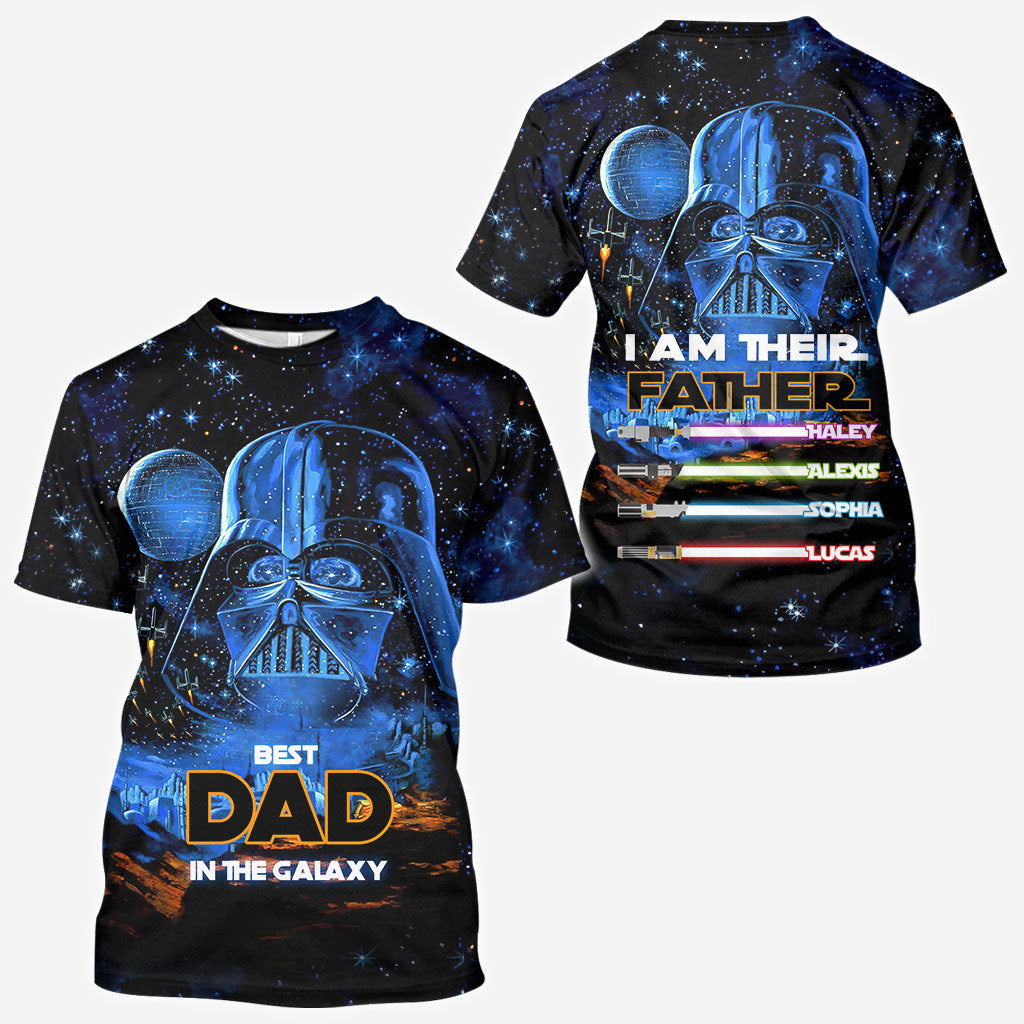 Personalized All-Over Print Hoodie Best Dad Gift for Father's Day All Over Shirt GradoCreations