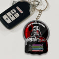 Personalized Darth Vader Keychain Custom Name Gift for Dad Keychain GradoCreations