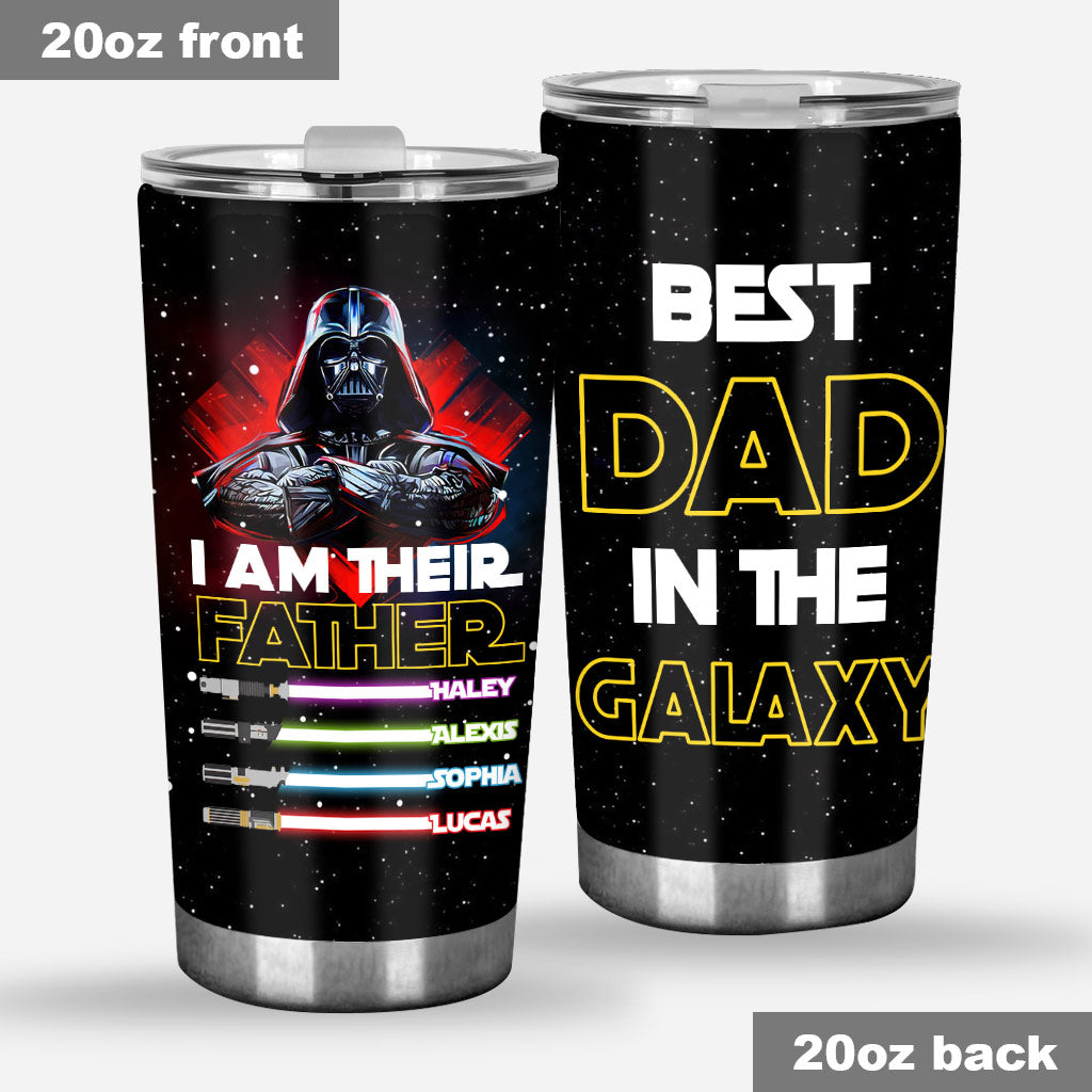 Personalized Stainless Steel Tumbler Best Dad Gift Idea Tumbler GradoCreations