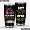 Personalized Stainless Steel Tumbler Best Dad Gift Idea Tumbler GradoCreations