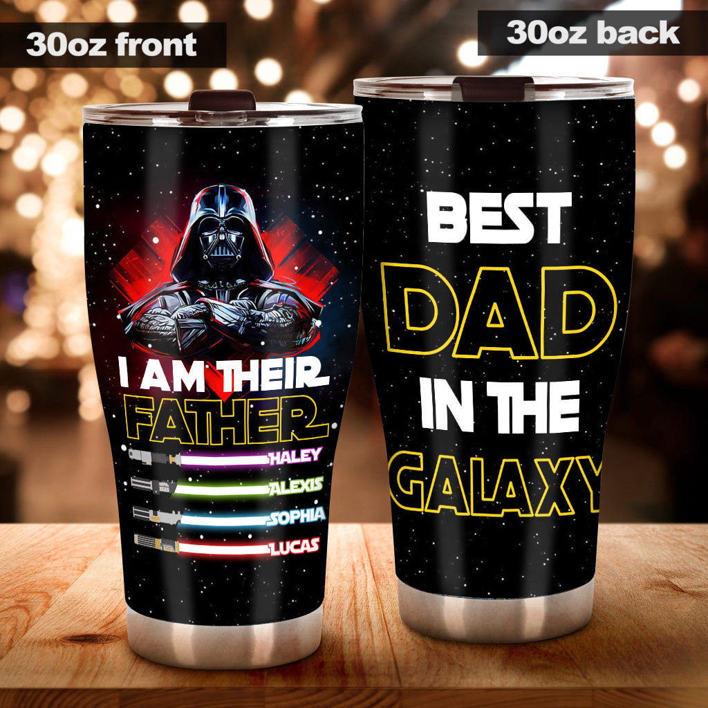 Personalized Stainless Steel Tumbler Best Dad Gift Idea Tumbler GradoCreations