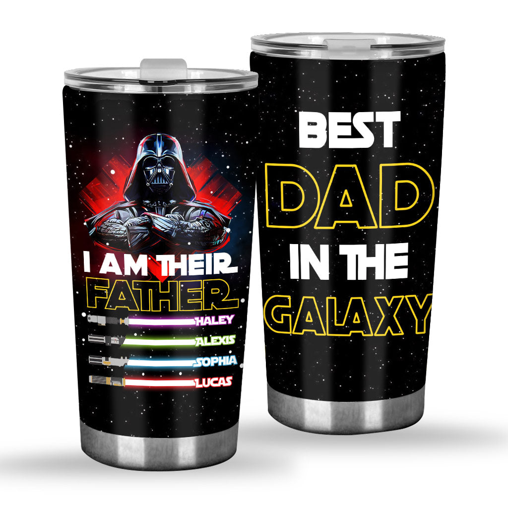 Personalized Stainless Steel Tumbler Best Dad Gift Idea Tumbler GradoCreations