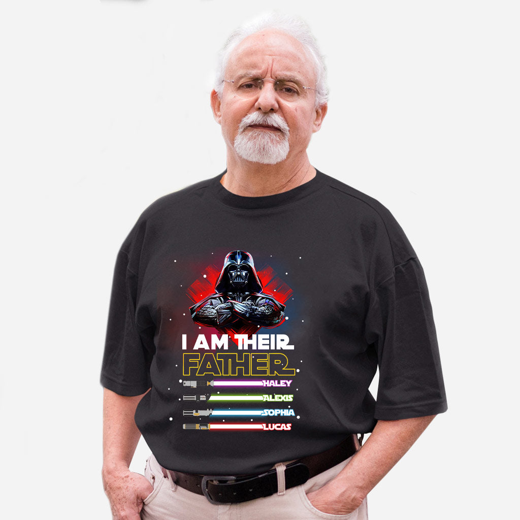 Personalized Star Wars Father T-shirt and Hoodie Gift T-shirt & Hoodie GradoCreations