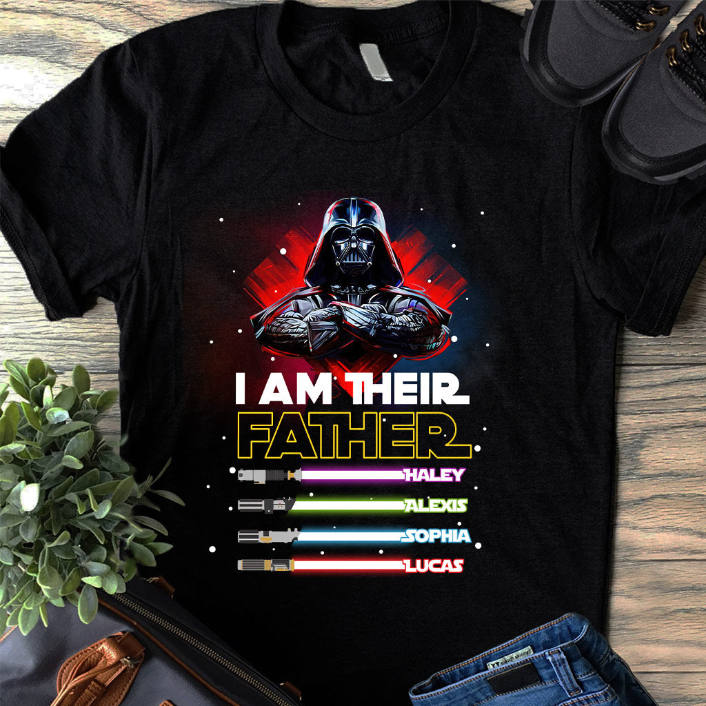 Personalized Star Wars Father T-shirt and Hoodie Gift T-shirt & Hoodie GradoCreations