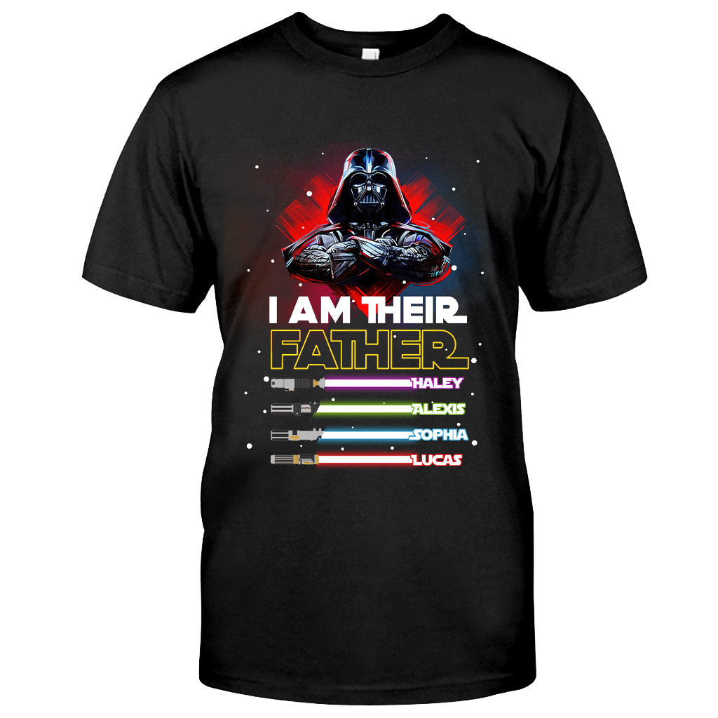 Personalized Star Wars Father T-shirt and Hoodie Gift T-shirt & Hoodie GradoCreations
