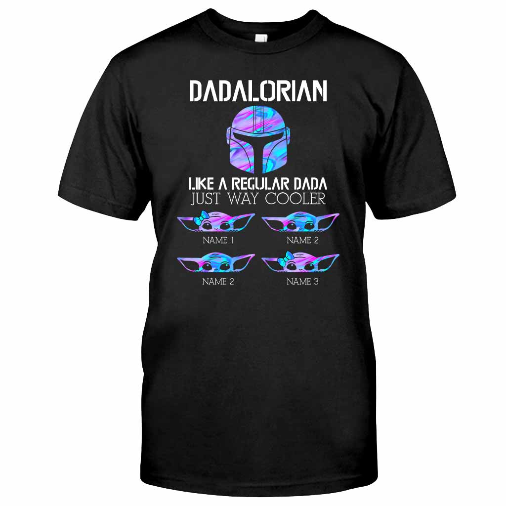 Personalized Dadalorian T-shirt & Hoodie Gift for Dad T-shirt & Hoodie GradoCreations