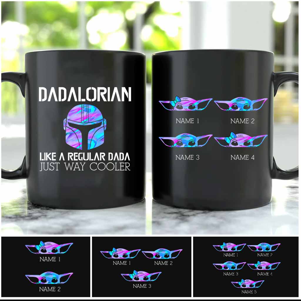 Personalized Dadalorian Mug Custom Name Gift for Dad Mug GradoCreations