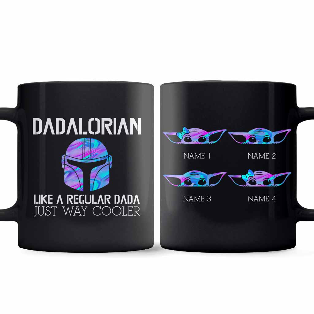 Personalized Dadalorian Mug Custom Name Gift for Dad Mug GradoCreations