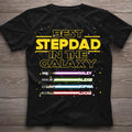 Personalized Best Stepdad In The Galaxy T-shirt & Hoodie Gift T-shirt & Hoodie GradoCreations