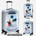 Personalized Mickey Mouse Luggage Cover Custom Name Travel Gift Luggage Cover GradoCreations