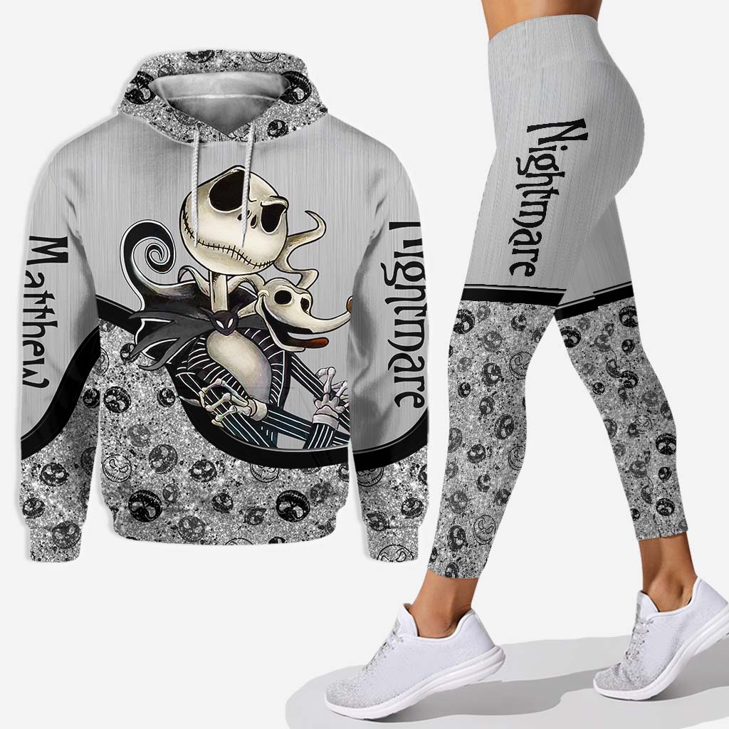Personalized Nightmare Hoodie and Leggings Custom Name Gift Hoodie & Leggings GradoCreations