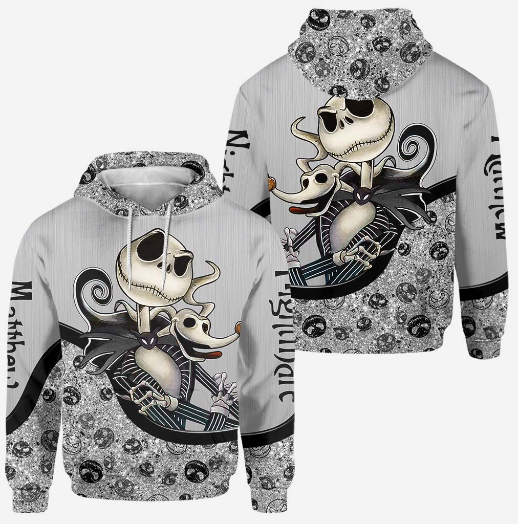 Personalized Nightmare Hoodie and Leggings Custom Name Gift Hoodie & Leggings GradoCreations