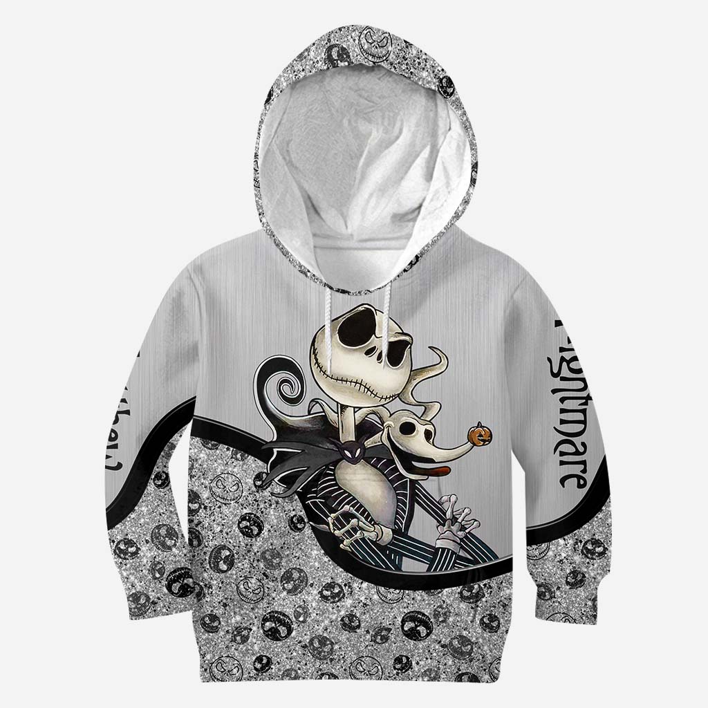Personalized Nightmare Hoodie and Leggings Custom Name Gift Hoodie & Leggings GradoCreations