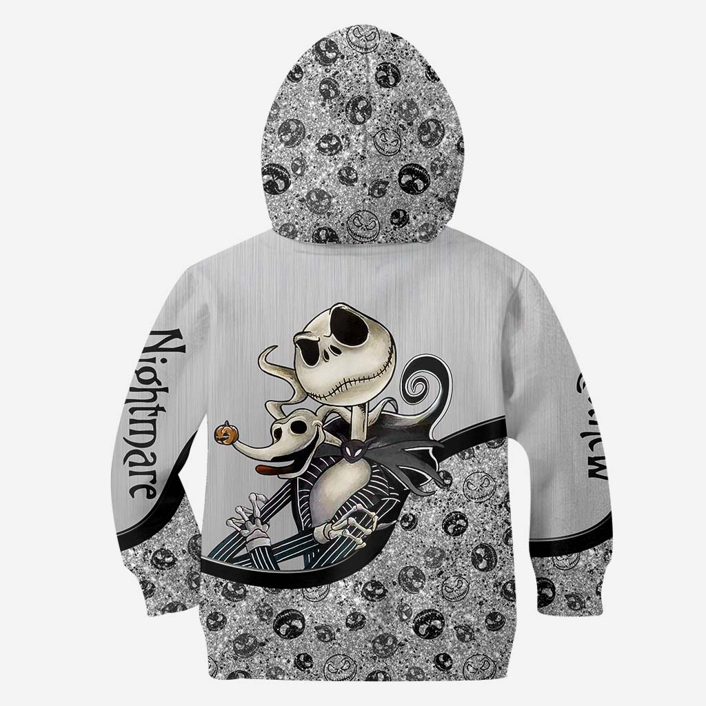 Personalized Nightmare Hoodie and Leggings Custom Name Gift Hoodie & Leggings GradoCreations