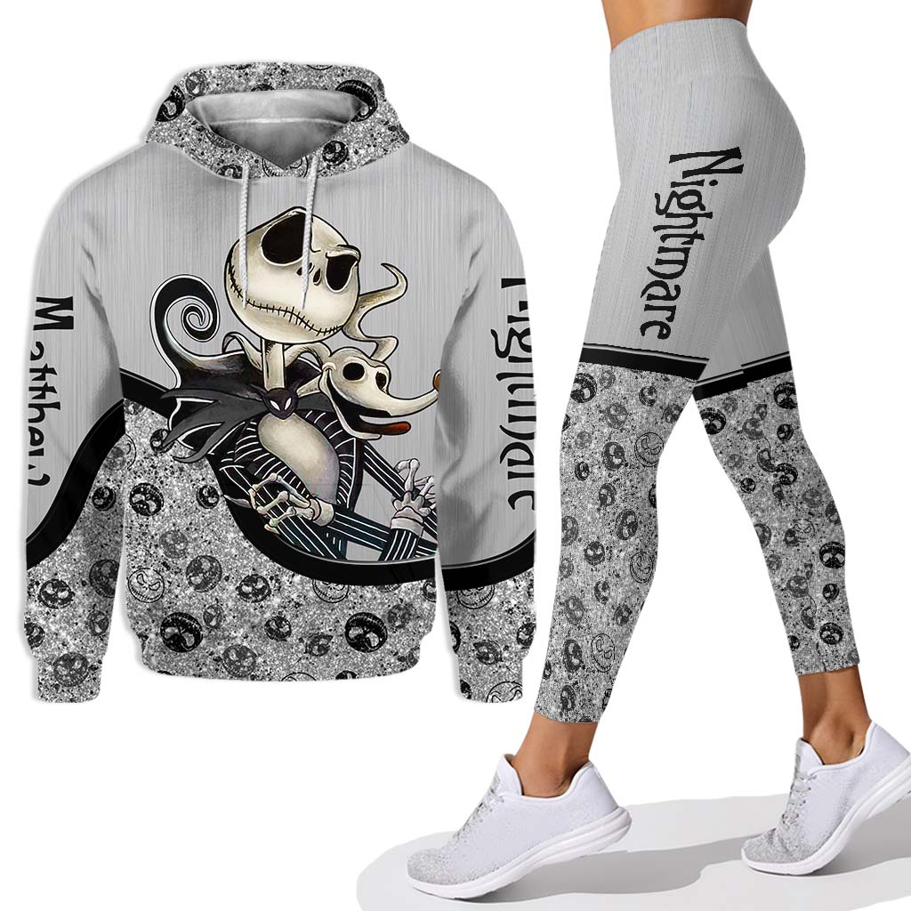 Personalized Nightmare Hoodie and Leggings Custom Name Gift Hoodie & Leggings GradoCreations