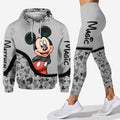 Personalized Mickey Mouse Hoodie & Leggings Set Gift for Kids Hoodie & Leggings GradoCreations