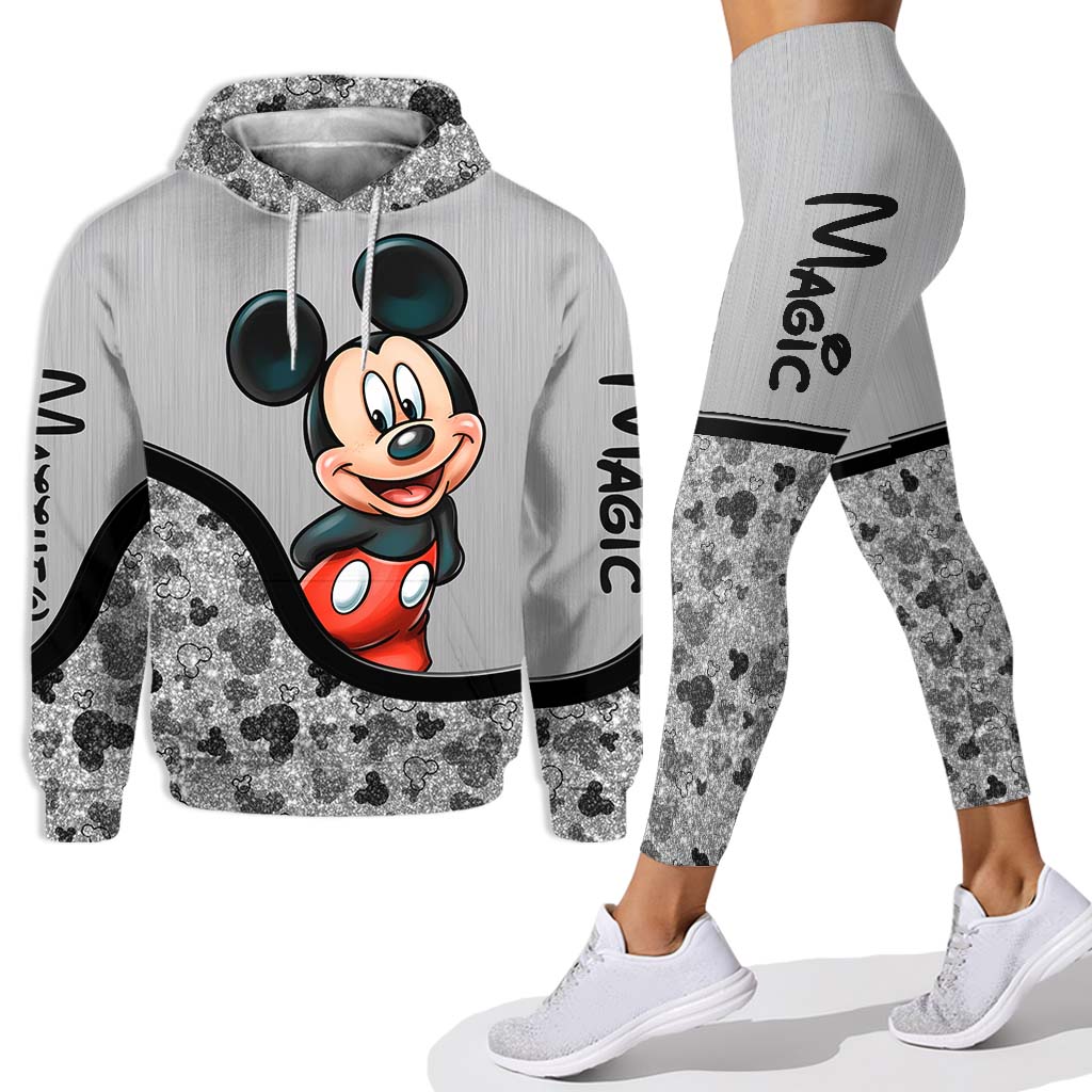 Personalized Mickey Mouse Hoodie & Leggings Set Gift for Kids Hoodie & Leggings GradoCreations