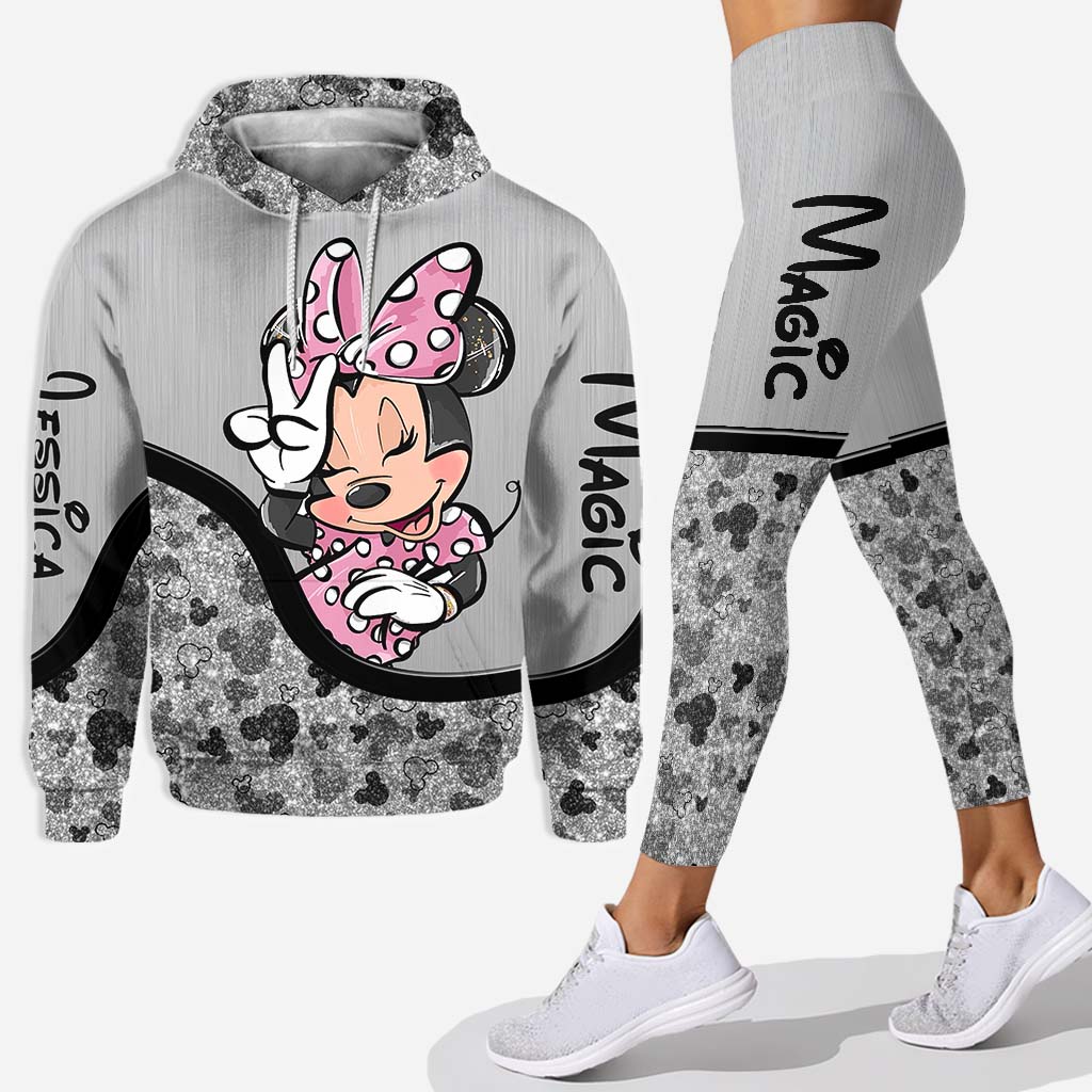 Personalized Mouse Hoodie and Leggings Custom Name Gift Hoodie & Leggings GradoCreations