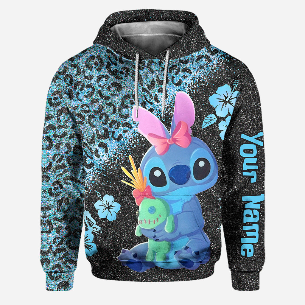 Personalized Ohana Means Family Hoodie & Leggings Set for Women Hoodie & Leggings GradoCreations