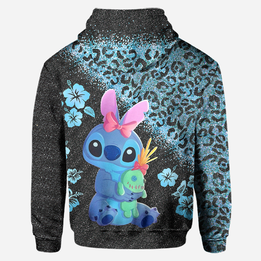 Personalized Ohana Means Family Hoodie & Leggings Set for Women Hoodie & Leggings GradoCreations