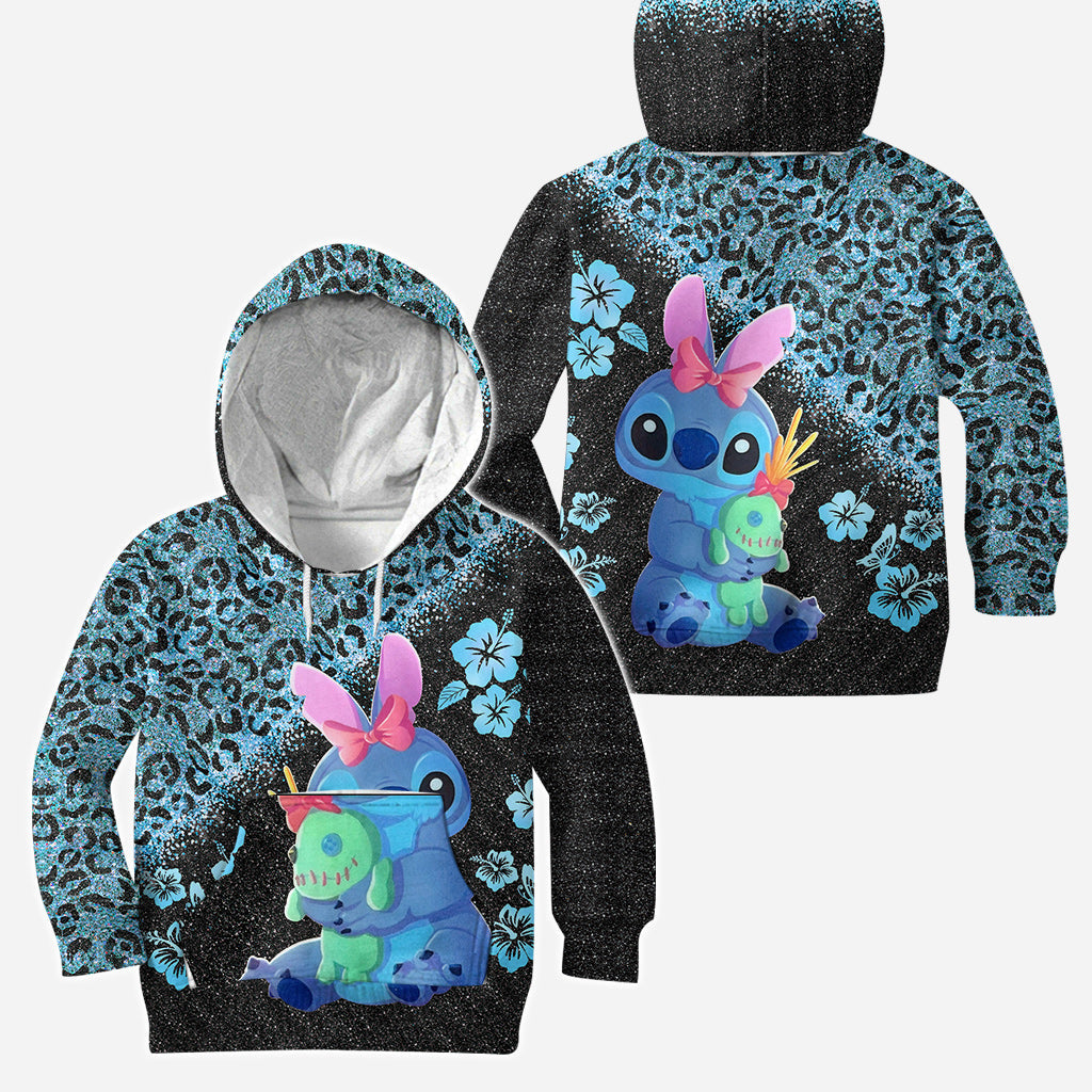 Personalized Ohana Means Family Hoodie & Leggings Set for Women Hoodie & Leggings GradoCreations