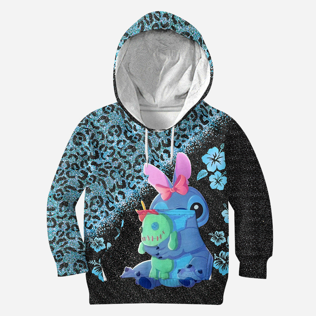 Personalized Ohana Means Family Hoodie & Leggings Set for Women Hoodie & Leggings GradoCreations
