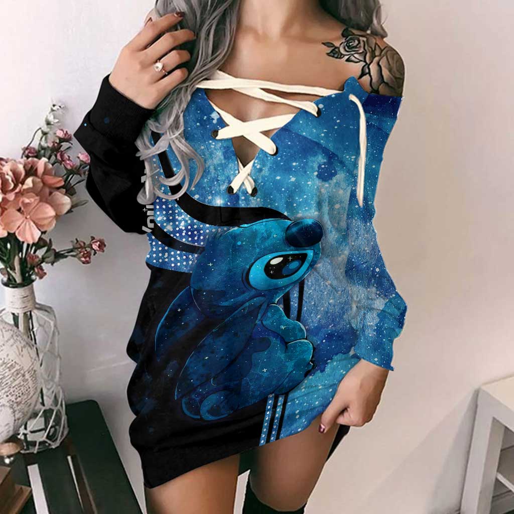 Personalized Off Shoulder Dress Custom Name Gift for Her Off Shoulder Dress GradoCreations