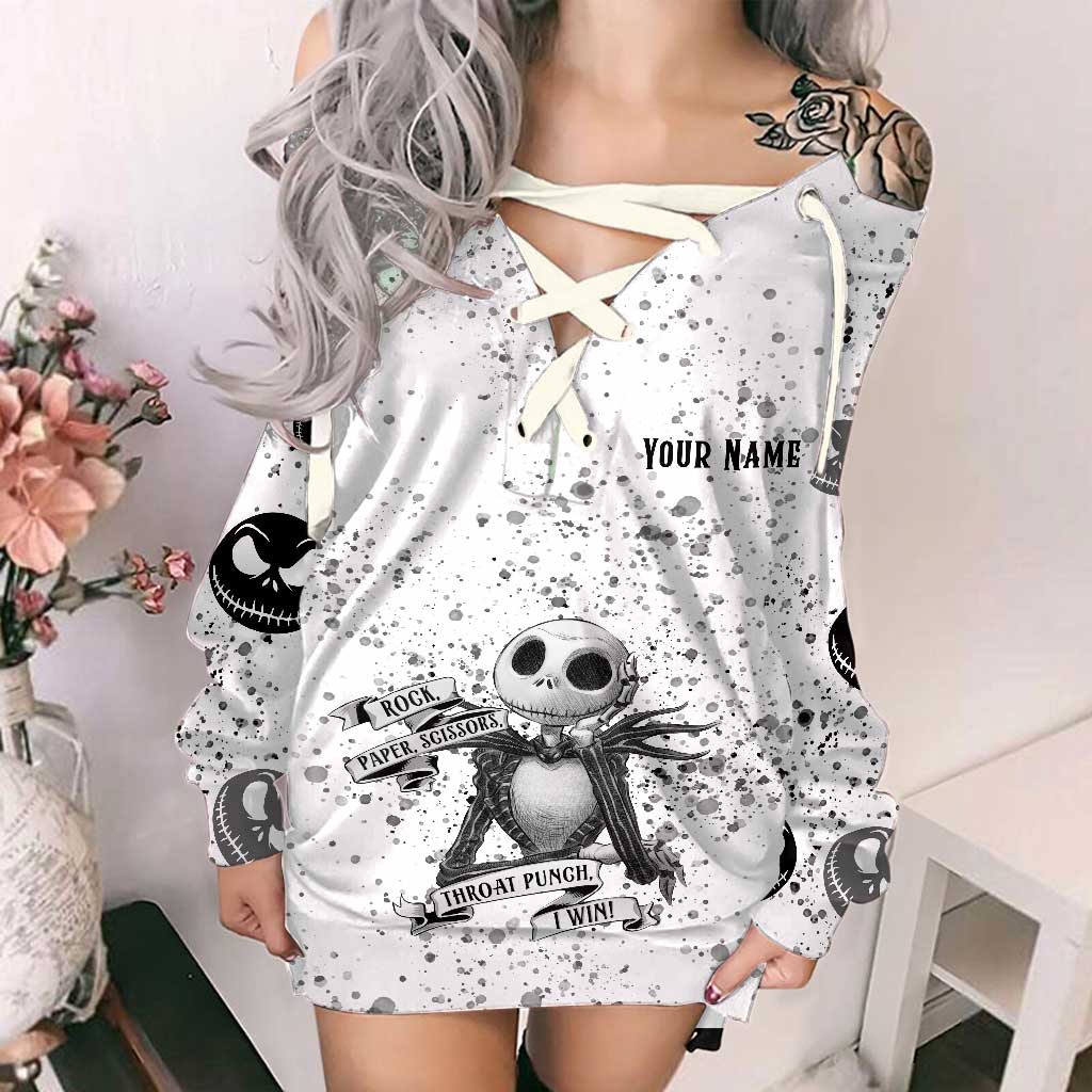 Personalized Off Shoulder Dress Custom Name for Her Off Shoulder Dress GradoCreations