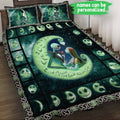Personalized Nightmare Quilt Set Custom Names Couples Gift Quilt Set GradoCreations