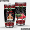 Personalized Christmas Movie Watching Tumbler Gift Tumbler GradoCreations