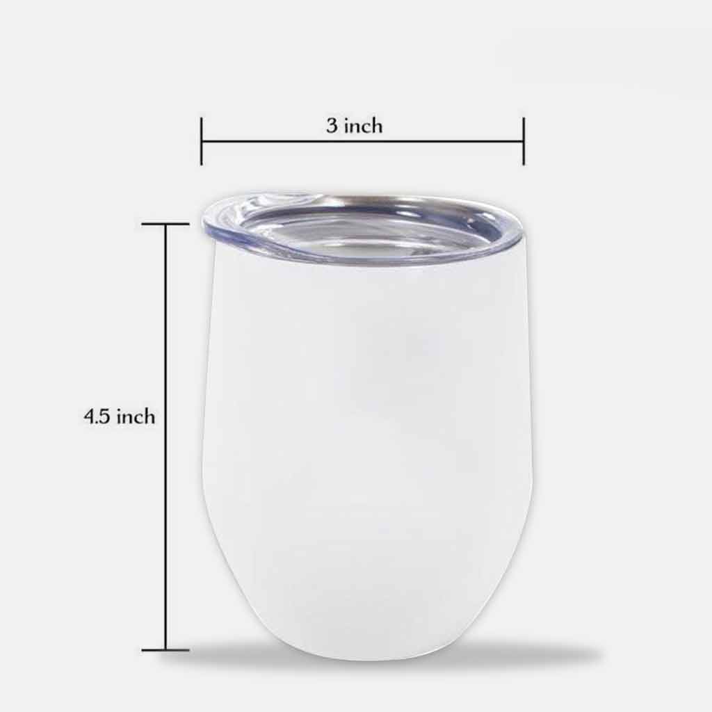 Personalized Christmas Movie Wine Tumbler Custom Gift for Mom Wine Tumbler GradoCreations