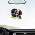 Personalized Car Ornament Custom Names Special Gift for Couples Car Ornament GradoCreations