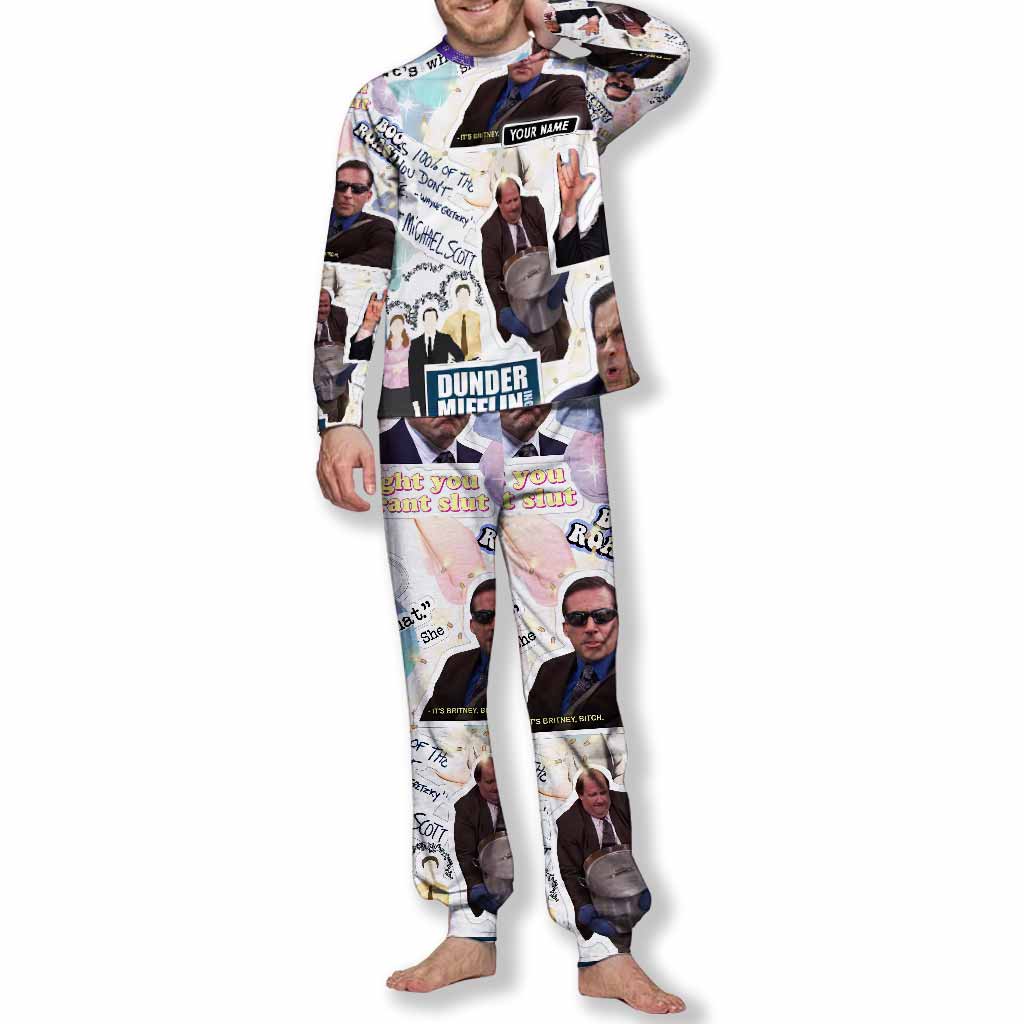 Personalized Pajama Set with Custom Name for Family Gifts Pajamas Set GradoCreations