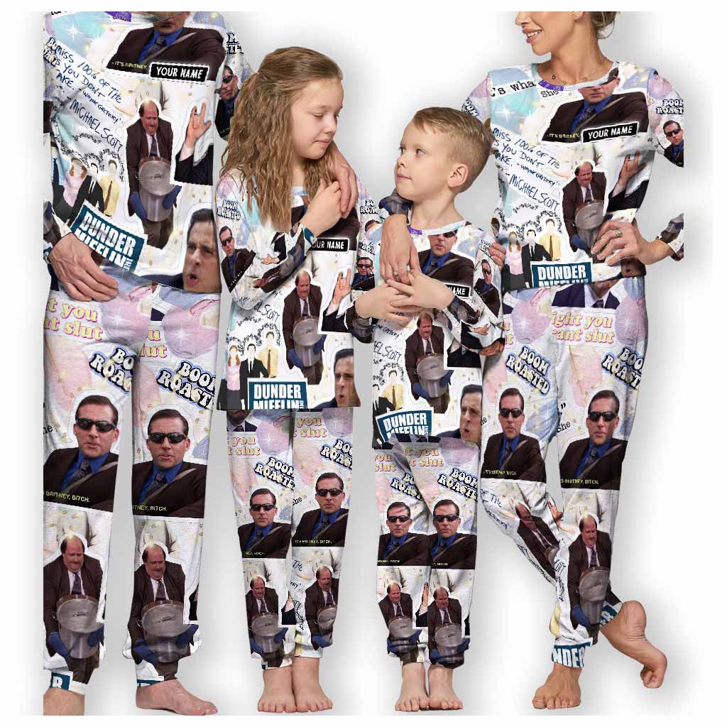 Personalized Pajama Set with Custom Name for Family Gifts Pajamas Set GradoCreations