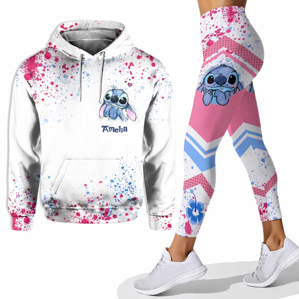 Personalized Ohana Hoodie & Leggings Custom Name Gift for Kids Hoodie & Leggings GradoCreations