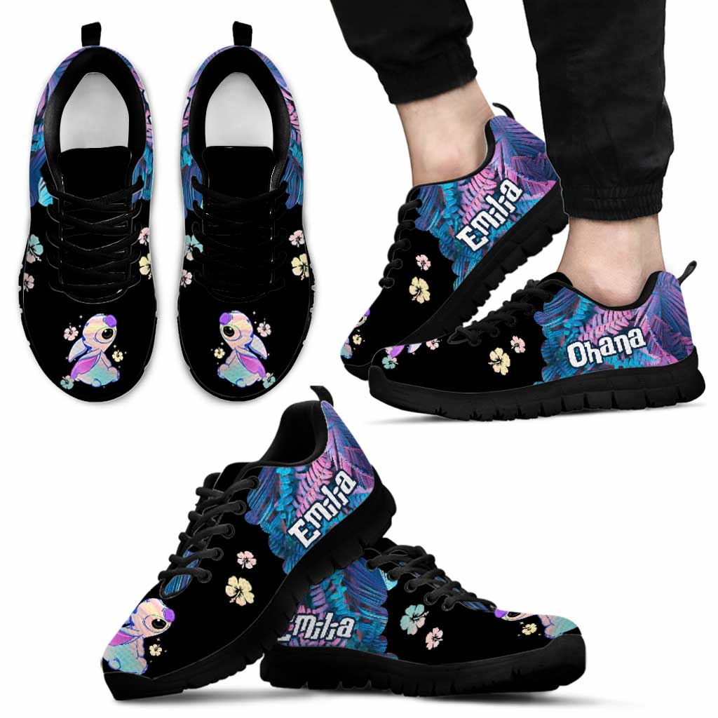 Personalized Ohana Sneakers Custom Name Summer Gift Sneakers GradoCreations
