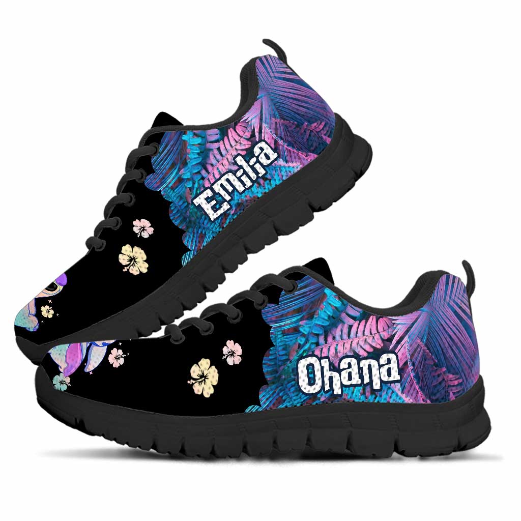 Personalized Ohana Sneakers Custom Name Summer Gift Sneakers GradoCreations