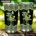 Personalized Christmas Tumbler Grinch Design Custom Name Gift Tumbler GradoCreations