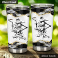 Personalized Nightmare Tumbler Custom Name Gift for Halloween Tumbler GradoCreations