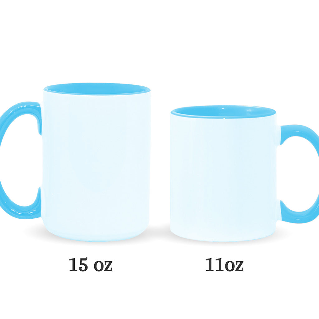 Personalized Ohana Accent Mug Unique Gift for Couples Accent Mug GradoCreations