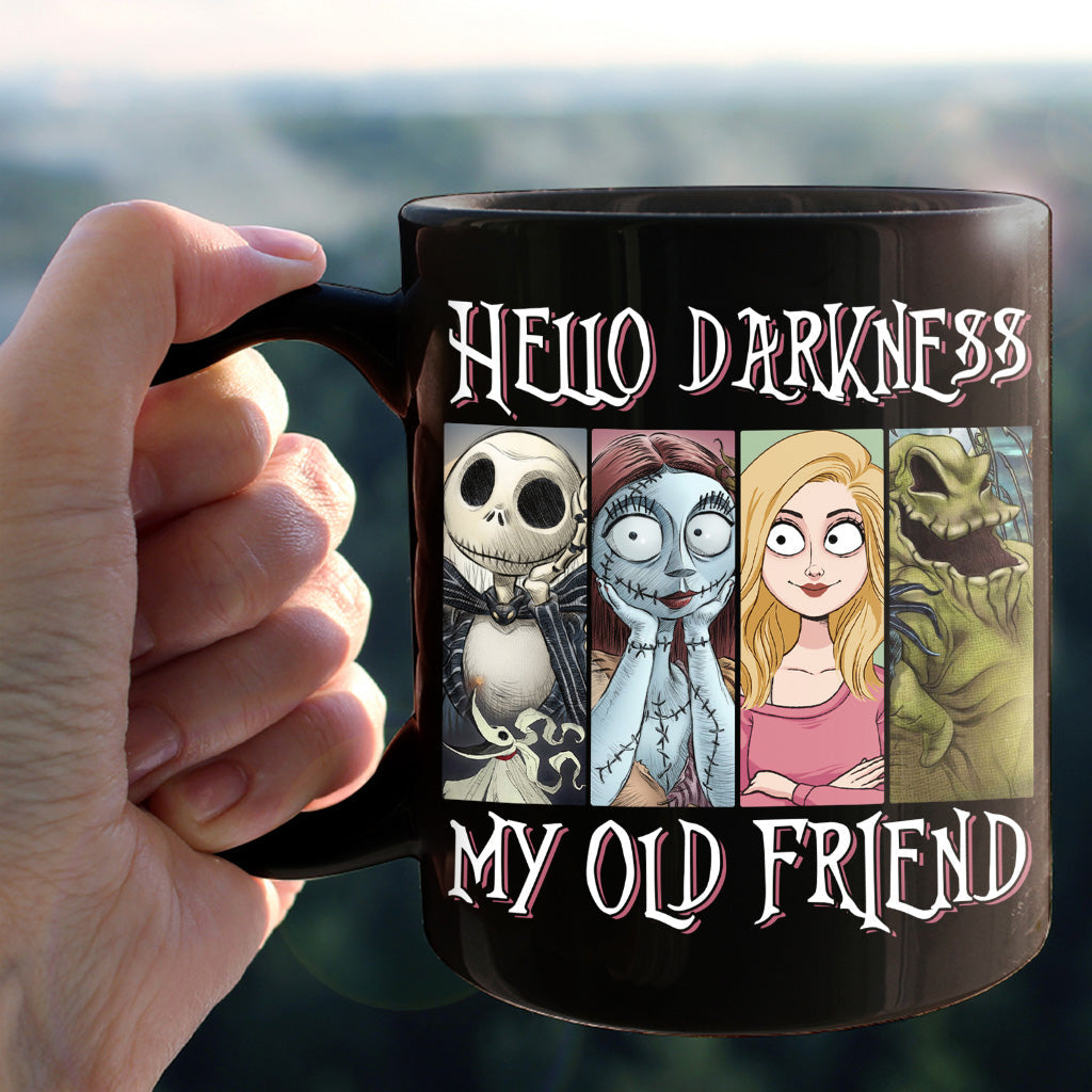 Personalized Nightmare Mug Hello Darkness Gift for Horror Fans Mug GradoCreations