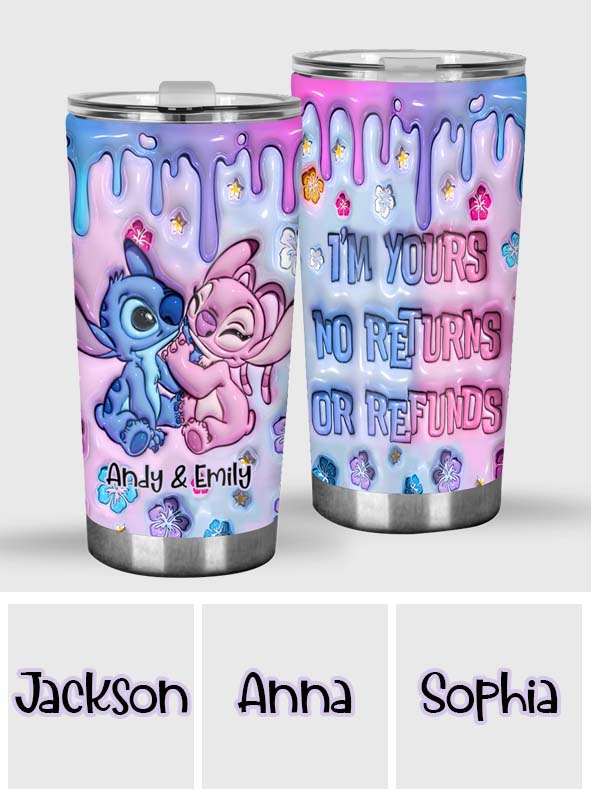 Personalized Ohana Tumbler Custom Couple Gift for Weddings Tumbler GradoCreations